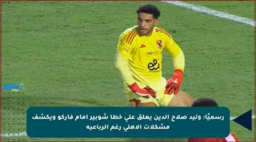 رسميًا: وليد صلاح الدين يعلق على خطأ شوبير أمام فاركو ويكشف مشكلات الأهلي رغم الرباعية